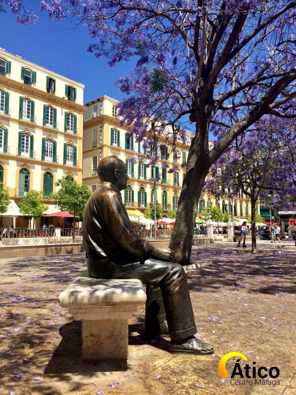 Atico Centro Malaga Leilighet Eksteriør bilde